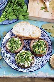 pieczone portobello <3