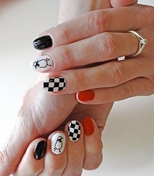 biało czarne, kontrast, owi...