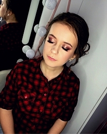 Gold rose makijaż studniówkowy ❤️