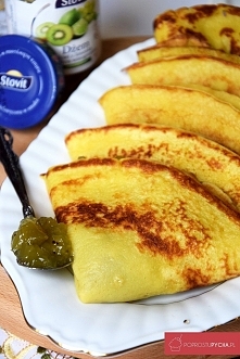 Budyniowe naleśniki