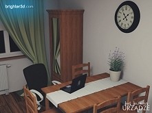 Projekt salonu w stylu prowansalskim. Interesująca kolorystyka - fiolet, oliwka i beż, stylowo i ciekawie! Już ja was urządzę - najbardziej przystępny blog wnętrzarski  w sieci