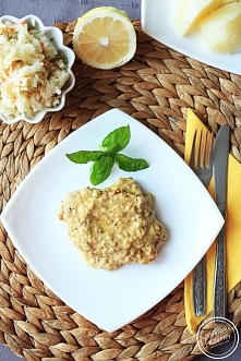 schab w cytrynowym sosie