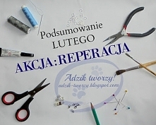 Zapraszam na bloga i podsumowanie pomysłów zgłoszonych do lutowych edycji AKCJI REPERACJI (zabawę organizuję co weekend na fanpage'u "Adzik tworzy" i każdy może w...