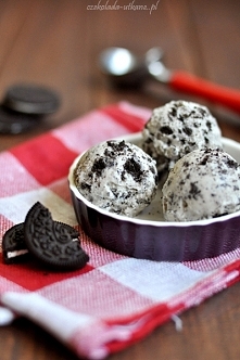 Lody z ciasteczkami Oreo (bez jajek)