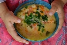 zupa z warzywami i makarone...