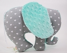Słoń SERDUSZKA mięta