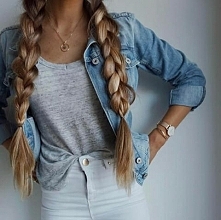 Idealna stylizacja na wiosnę! /grey white jeans