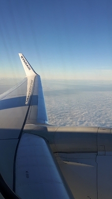 Pierwszy lot samolotem!!! Bylam zachwycona.... Pamiętajcie jak o czymś bardzo mocno marzymy to na 100% się spełni!!!