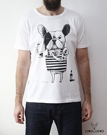 Koszulka z Buldogiem Francuskim