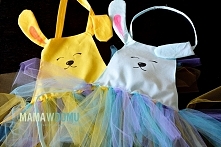 Wielkanocne fartuszki króliczki