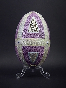 Ażurowa pisanka, jak Faberge, autor Sylwia Krasoń-Nowińska, Quillart.pl, Lublin