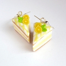 Torciki cytrynowe kolczyki
