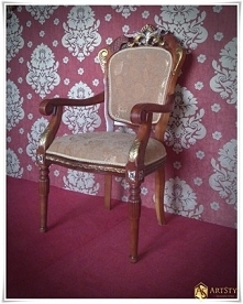 Stylowe krzesło tapicerowane 8270