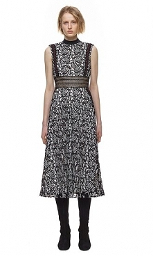 Self Portrait Plum Blossom Shirt Dress