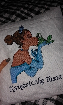 Poduszka haftowana - moje w...