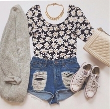 wiosenno wakacyjny look