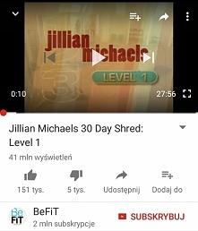 hej, jest ktos kto moze sie pochwalic efektami ćwiczeń z Jillian Michaels? kto z was wykonal 30 day shred? :) myslicie ze mozna robic 1 i 2 lvl jednego dnia?  podzielcie sie swo...