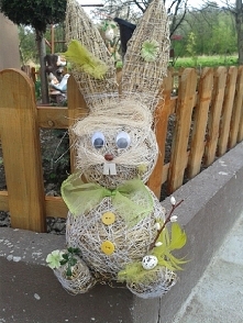 Zajączek wielkanocny.