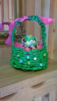 Mój pierwszy koszyczek :)