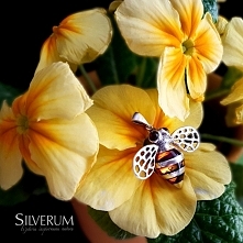 bombus - trzmiel - wisiorek srebrny
silverum.com.pl