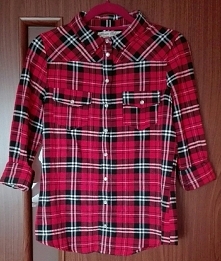 Sprzedam koszule w krate, rozmiar S/M