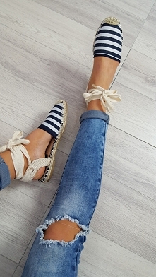 Mega espadryle Marine dostępne:)