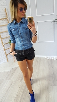 Mega jeansowa koszula slim fit:) dostępna zapraszam:)