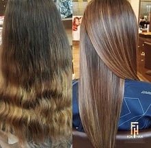 toffie z czekoladą z Olaplex