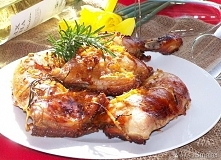 Udka pieczone w miodzie i musztardzie