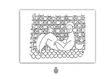 PLAKAT AKT#1 format A#- GRAFIKA, ILUSTRACJA