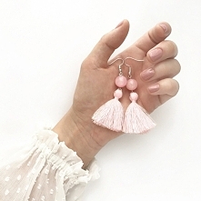 Kolczyki z naturalnym kamieniem, kliknij w zdjęcie...