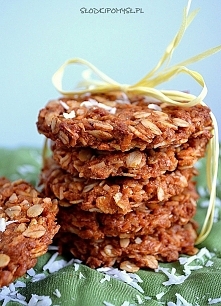 Ciasteczka owsiane z kokosem