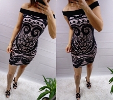 Sukienka pudrowy róż z cyrkoniami S \ M 119 zł