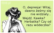 No i nawet walczę nadal, ale wkradła się ona. Bo jak się wystroje to myślę, że fajnie nawet wyglądam i wgle ale jak w dresie po domu latam i w lustro spojrzę to chodzącą masakrę widzę...Córki koleżanka z przedszkola mówi, że mam dziwne oczy (skośne)... dobrze, że na brzuch nie patrzyła.