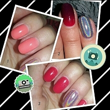 Termiczny trzykolorowy. 1. Ciepły 2. Wyjety z zamrażarki ☺️ 3. Zimny. Pylek holo Born pretty.