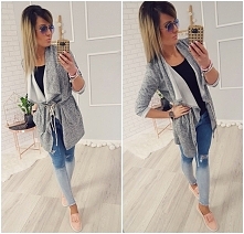 Szara narzutka Melange dostępna zapraszam :)