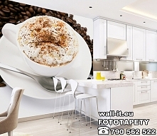Zmywalna fototapeta do kuchni PYSZNA filiżanka kawy. ;) Idealny dodatek do nowoczesnej kuchni.
Wyjątkowy wzór dostępny na stronie producenta Wall-it.