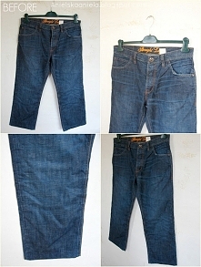 Przeróbka dżinsów Diy