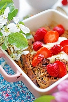 Pieczone tosty francuskie - Wypieki Beaty