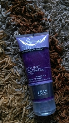 nowy Peeling, fantastyczny jagodowy zapach,kuracja ujedrniajaca. Zobaczymy jak się sprawuje