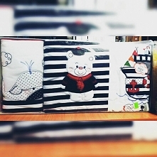 Marynarska pościel dla dzieci 