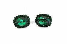 kolczyki z kryształem