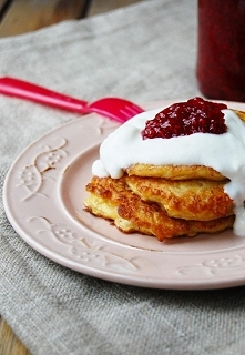 placki z dyni na słodko