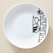 TALERZ Z DZIĘCIOŁEM | 25 CM