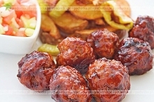 Grzybowe klopsy w sosie pomidorowym