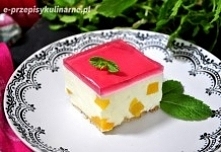 Sernik Na Zimno Z Brzoskwiniami