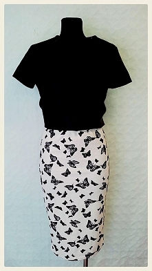 motylki w połączeniu z elegancką czernią:)

Zobaczcie na Fb Szmizjerka:)