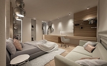 beżowy pokój młodzieżowy ;)