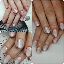 Odświeżony kolorek , odrost 2 tygodniowy . Teraz Baby Boomer <3 neonail