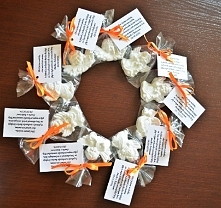 Wykonam Aniołki gipsowe jako podziękowania na chrzest bądź Inną okazję :) zapraszam do kontaktu elwisek64@gmail.com 
cena jednego aniołka zapakowanego z bilecikiem 2 zł.